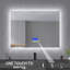 Backlit LED Bathroom Vanity Mirror Anti-Fog-803685748