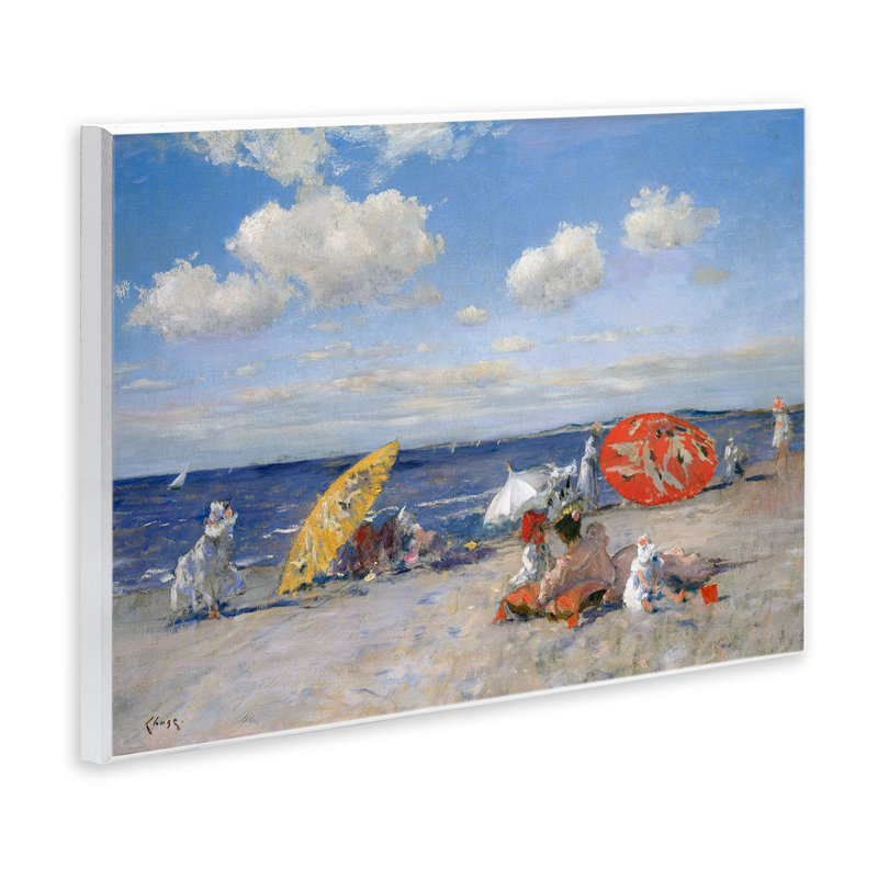 «Classic Beachgoers» par William Merit Chase, H 10 po x l 15 po