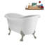 Baignoire sur pattes 59 ", plateau, bonde, pattes 59" Streamline-102220275-101628973