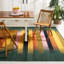 Dhurries Flat Weave Wool/Cotton Rug in Yellow/Brown-62440619