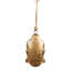 Cloche de Bouddha en or bruni