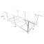 Étagère de rangement suspendue pour garage de 1,2 x 2,4 m (4 x 8 pi), structure métallique robuste, hauteur réglable de 56 à 102 cm (22 à 40 po), capacité de charge de 272 kg (600 lb).-1443767489-1443767491