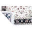Hand-Knotted High-Quality White and Black Area Rug
