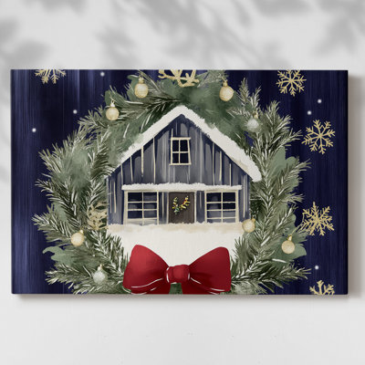Christmas Holiday Art III- Gallery Wrapped Canvas-XCIX