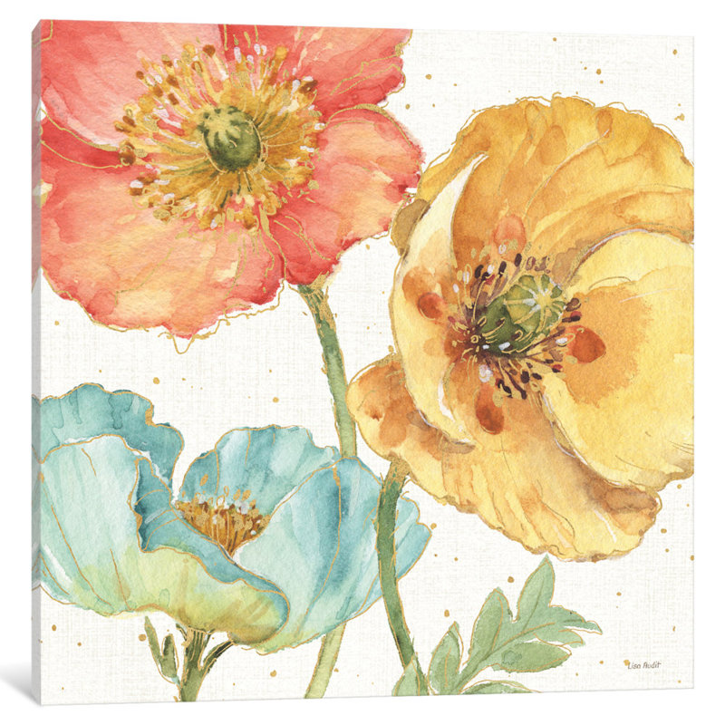 « spring molles iii »-impression sur toile tendue, H 12 po x l 12 po x P 0,75 po