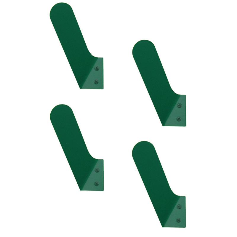 Small Wall Mounted Hook, Emerald