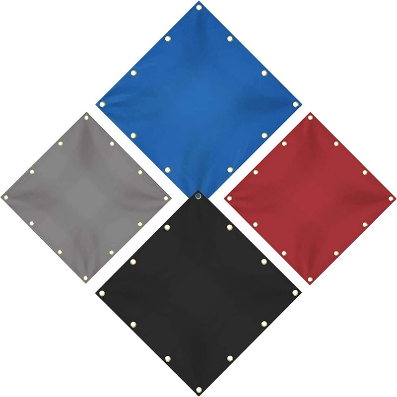 Multipurpose Heavy Duty Waterproof Tarp, Outdoor Protective Tarpaulin with Reinforce & UV Resistant, 720" H x 720" W x 4" D