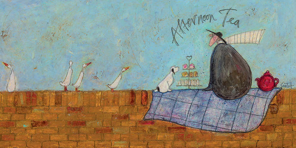 Afternoon Tea by Sam Toft - Art Print