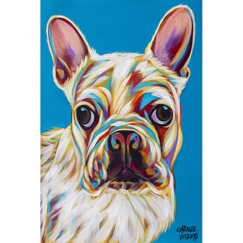 Nosy Dog III, H 48 po x l 32 po x P 1,25 po