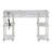 Edwin No Tools Computer Desk with Built-In Outlets-850030738