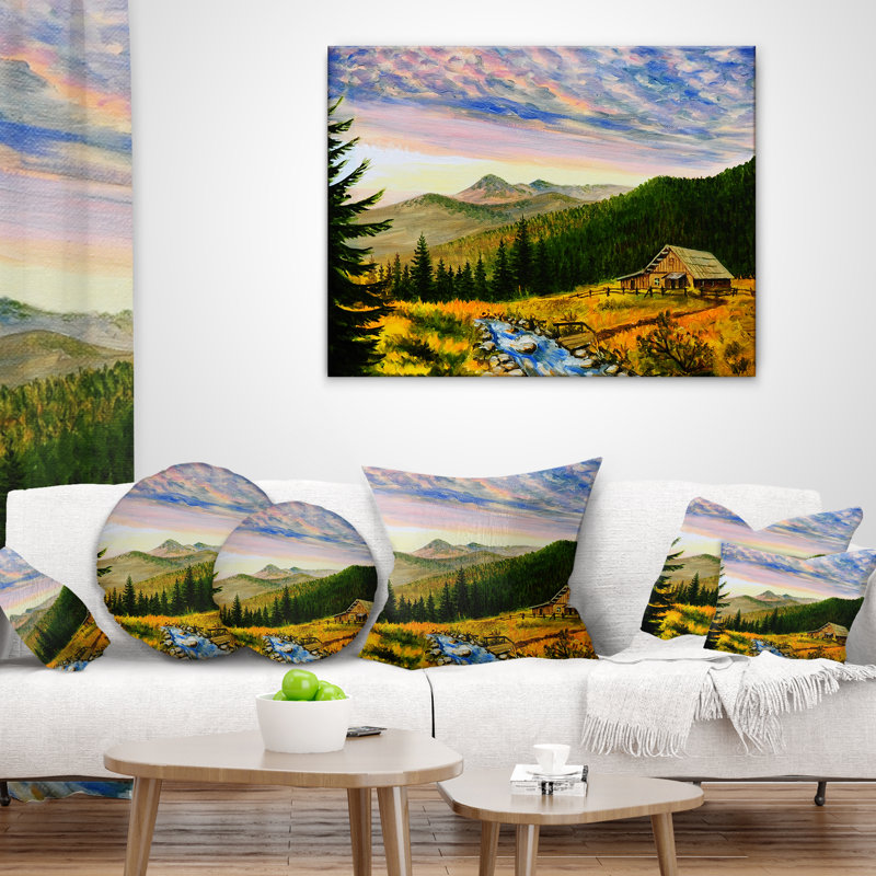 Coussin Schafer, 18 po x 18 po, Coussin décoratif
