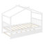 Wooden House Bed With Trundle-1684516702