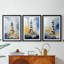 NAUTICAL Series Dxx - Impression sur mesure encadrée de qualité supérieure - 3 pièces-1000495290-1000495288