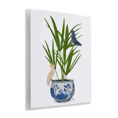 «Cockatiels on Planter» par Fab Funky