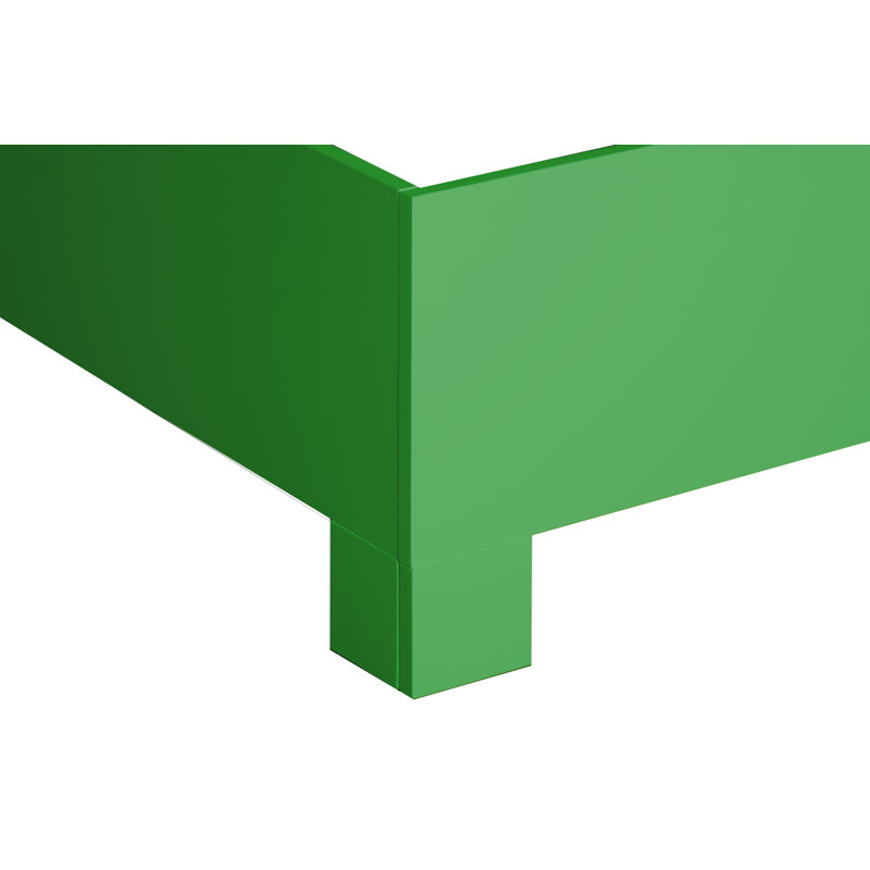Darien Low Profile Standard Bed, Navy, Queen