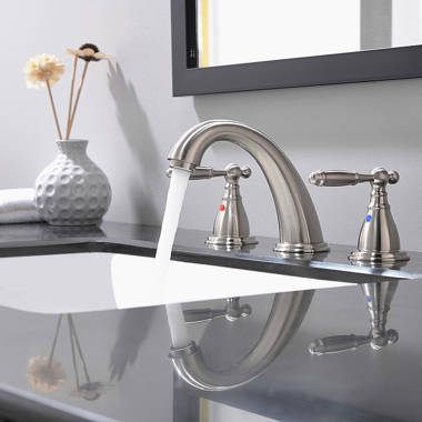 Moen Halle Widespread Bathroom Faucet with Drain Assembly & Reviews