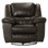 Fauteuil inclinable standard en cuir de 43 po Baraona