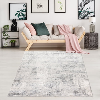 MDA Rugs Mackenzie Faded Abstract Area Rug