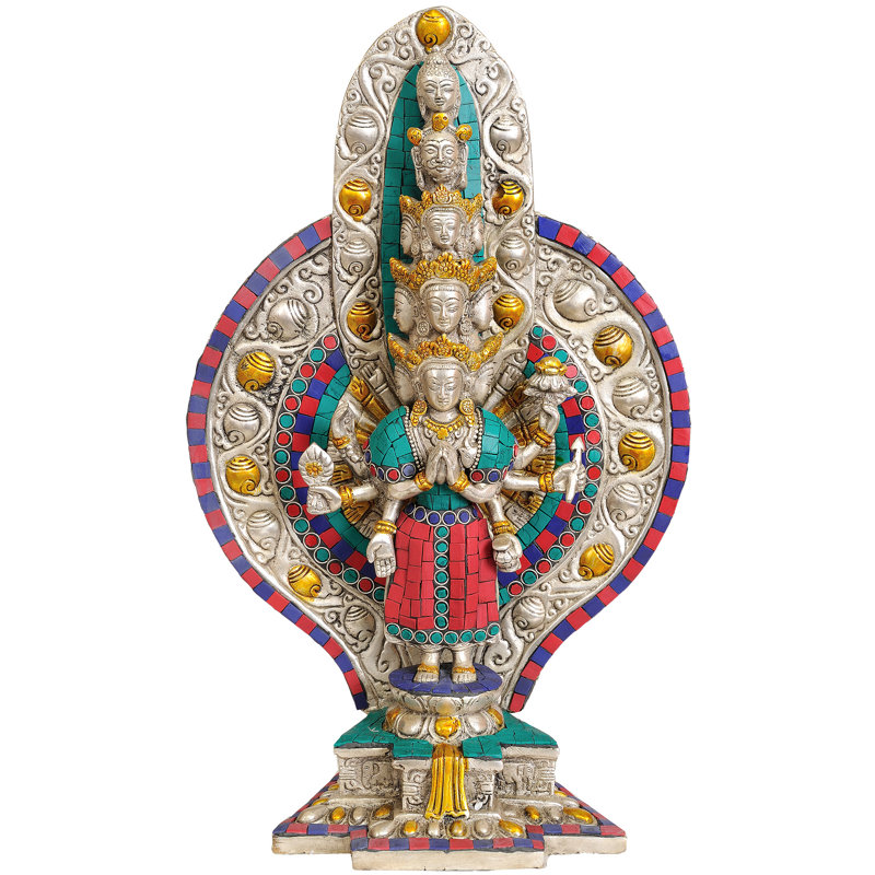 Divinité bouddhiste tibétaine Avalokiteshvara à mille bras