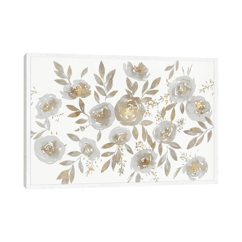 Harmonious 1 Piece Painting on Canvas, 66.04 cm H x 45.72 cm W, White Framed