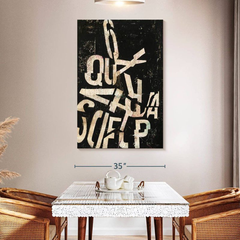 Avery Type Abstraction II, 51" H x 34" W