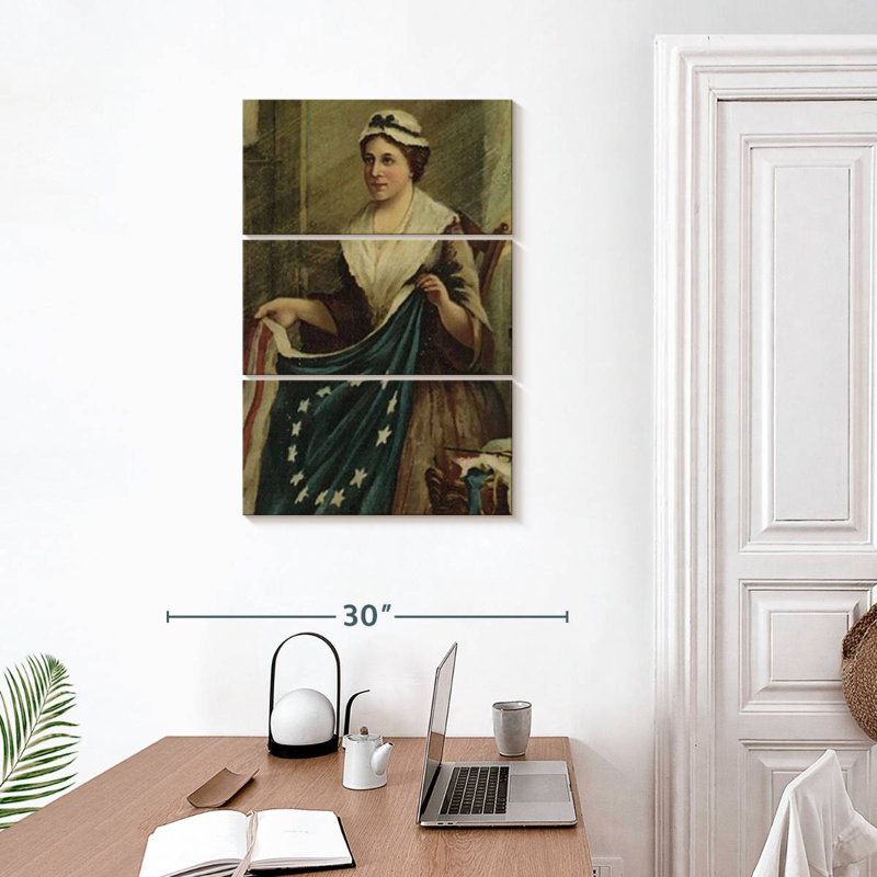 Leisha Betsy Ross, H 32 po x l 20 po
