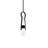 Ezra 1 - Light Black LED Single Pendant