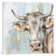 Headstrong Cow by Eva Watts - Print on Canvas-56676917-41186404