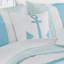 Ensemble complet de lit dans un sac 9 pièces Anchors Luxury-106877871-106877869