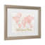 Art encadré mat Sue Schlabach «Across The World Shes Going Places Pink»-1224938471-1224938474