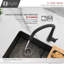 Siena Modern Single Handle Kitchen Faucet-48870737