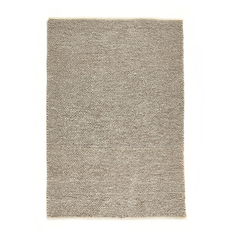Carah Solid Colour Hand Woven Area Rug, Rectangle 120 x 170cm