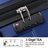 Hardshell Luggage, Lightweight Durable ABS Suitcases With Double Wheels, Expandable 28-Inch Checked Luggage 28"