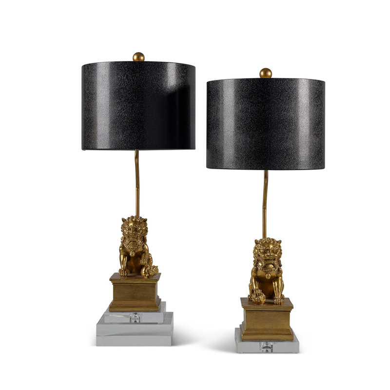 Dynasty Accent Lamp Gold