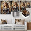Vitrail Cendrillon II - art mural moderne en métal enveloppé-1595880430