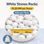 White River Rocks, paquet de 500 g, pot décoratif de 1 à 2 cm pour cailloux, décoration de jardin-1145877670