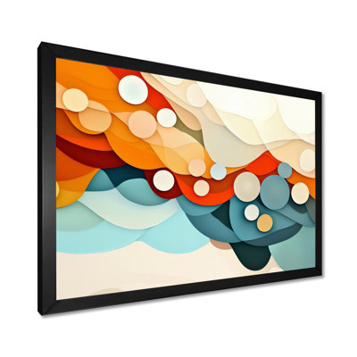 Ink Splash Of Mid Century Ink II - Abstract Liquid Ink Wall Art Print