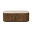 Table basse Jenny Kamina - marbre fossile