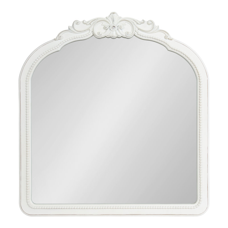 Avenn Engineered Wood Flat Mirror, 30" H x 28" W