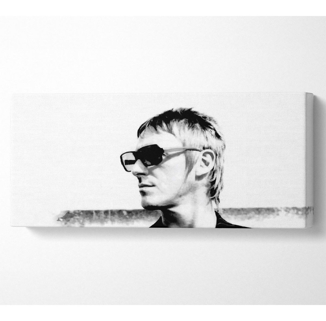 Paul Weller Shades - Wrapped Canvas Kunstdrucke