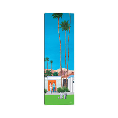 Nina and Rose 1 Piece Panoramic Wall Art on Canvas