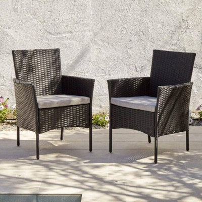 Aoife Outdoor Dining Chairs - Set Of 2 - Rattan