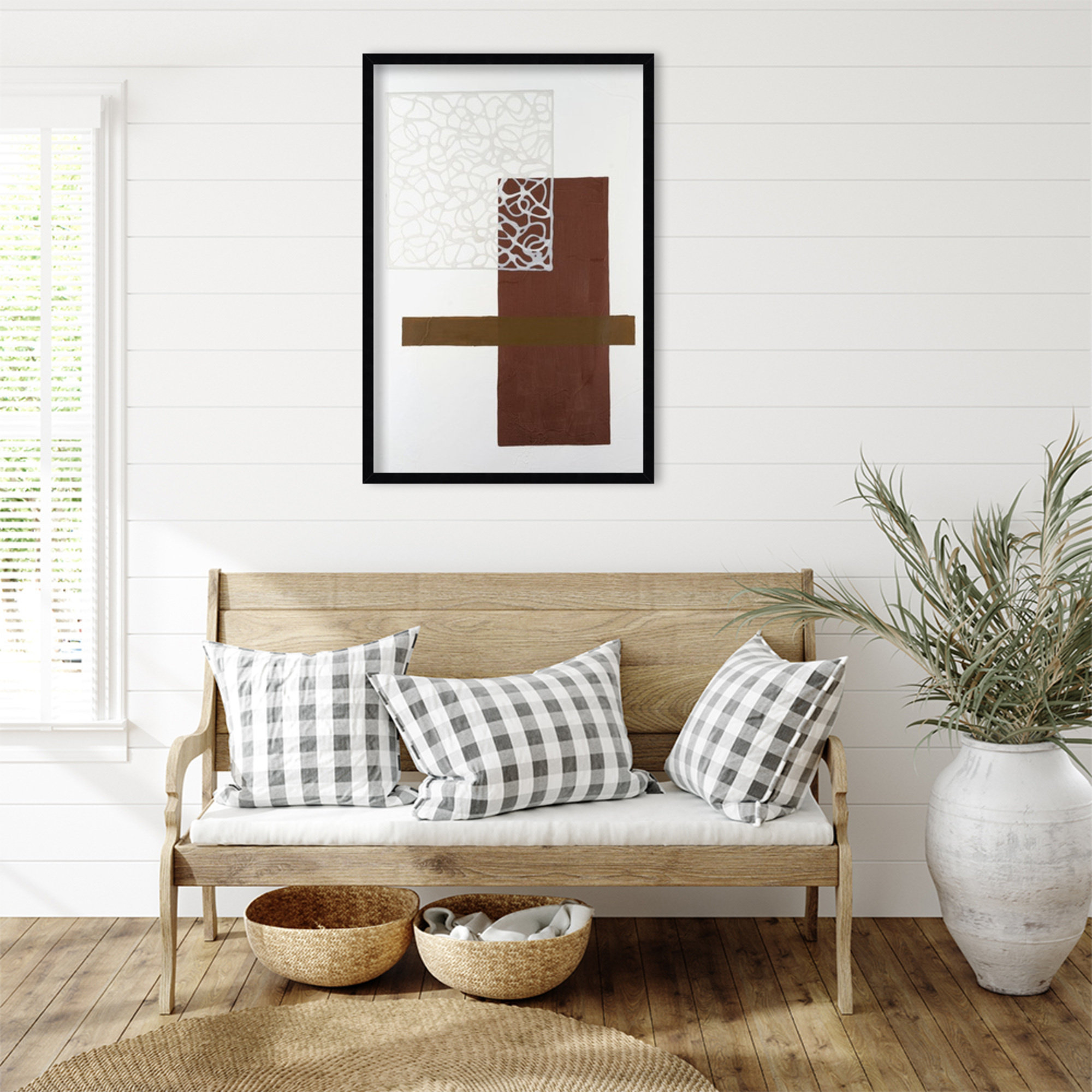 Nooks And Crannies IV by Finnerty Wood Framed Wall Art Print, 33" H x 23" W, Black