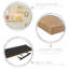 Harbour Housewares - Modern Floating Wall Shelf-61822608-61892229