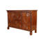 Armoire de rangement en bois massif sculpté