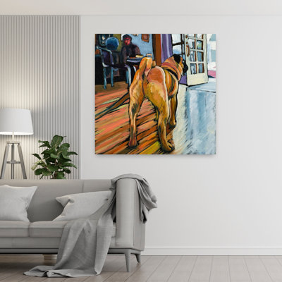 A Pug’S View Contemporary Dog Art