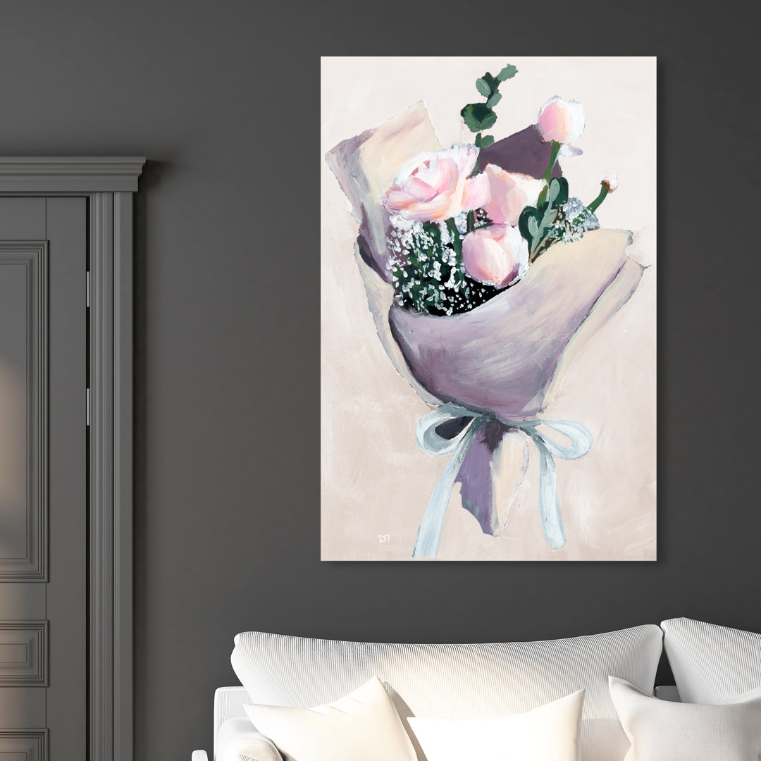 'Precious Finds Simple' Painting on Wrapped Canvas