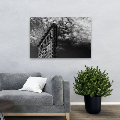 Photographie de paysage urbain noir et blanc contemporain Santini - Nyc, Flatiron