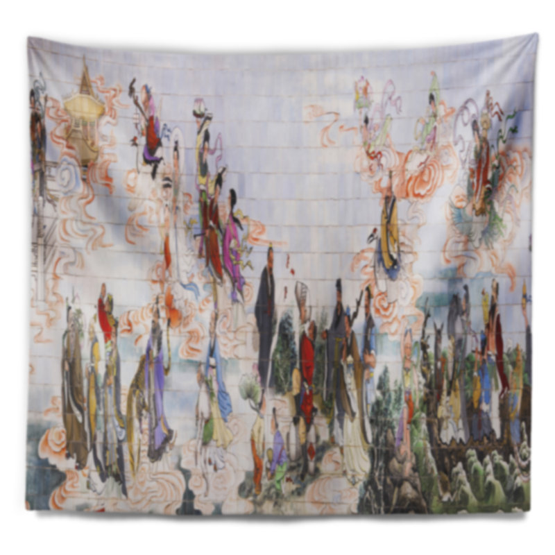 Tapisserie floral immortals, H 32 po x l 39 po