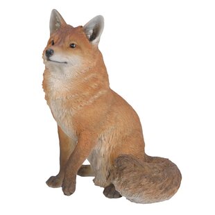Sitting Red Fox Plush Toys - 15.5